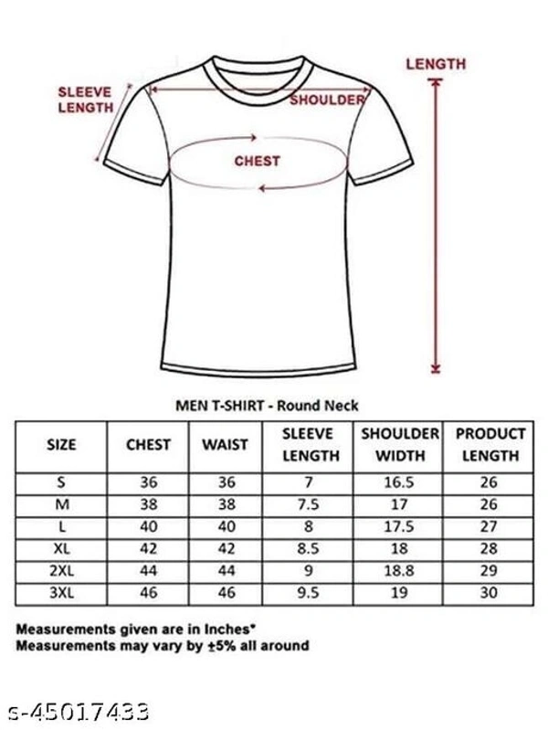 Trending Free Fire Round Neck Polyester T-Shirt For Men - XL