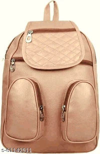 Latest New Trending Backpack For Women . Pu Leather Bag Pack - free