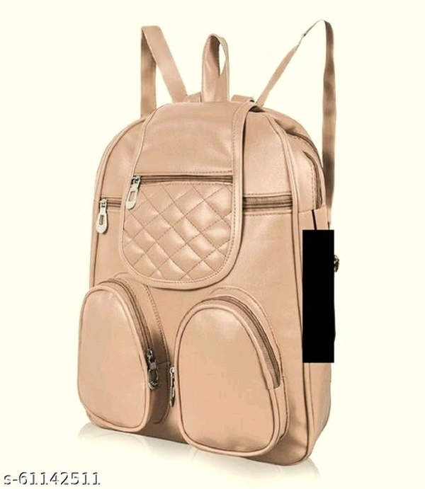 Latest New Trending Backpack For Women . Pu Leather Bag Pack - free