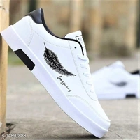 Trending Men's White Casual Shoes - 10