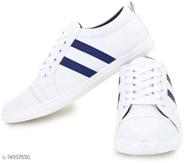 Trending Men's White Casual Shoes - 9