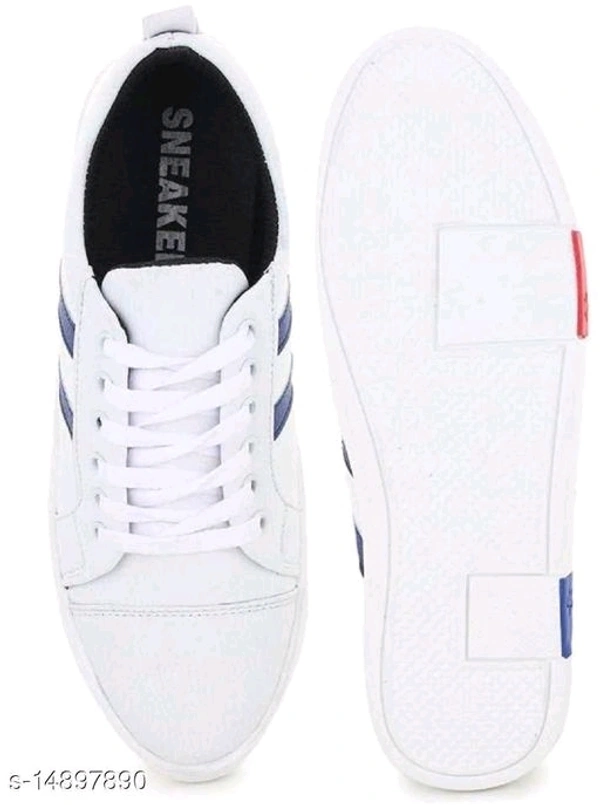 Trending Men's White Casual Shoes - 9