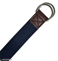 Heneda Men's Casual And Party Black Nylon Belt - 30