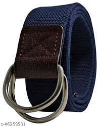 Heneda Men's Casual And Party Black Nylon Belt - 32