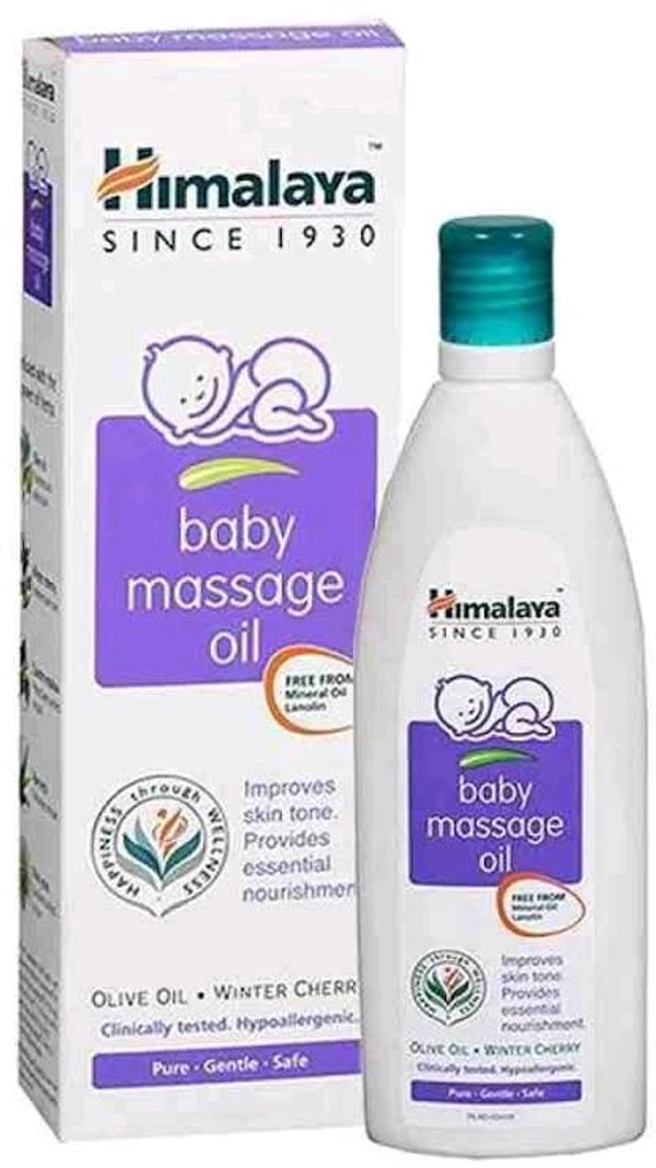 HIMALAYA BABY MASSAGE OIL 50ML