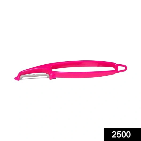 Oval Vegetable Peeler1 Pice - pink