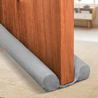  Twin Door Draft Stopper/Guard Protector for Doors and Windows