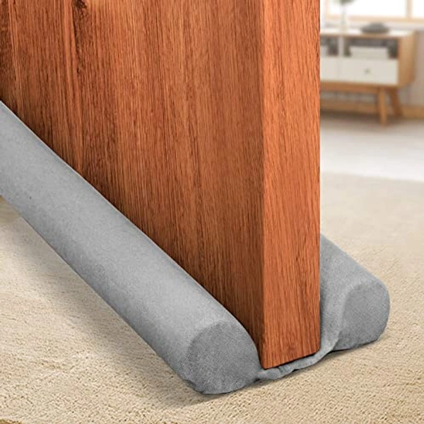  Twin Door Draft Stopper/Guard Protector for Doors and Windows