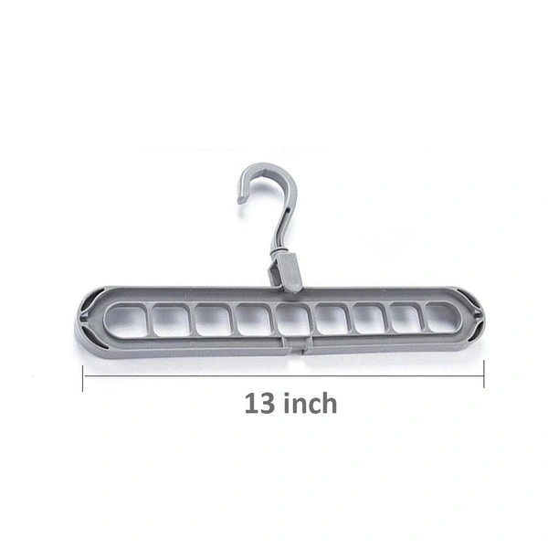 Hole Plastic Hanger Hanging hook Indoor Wardrobe Clothes Organization