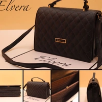 ELVERA Lady's Hand Bag - Having base of 4 inches and 2 Partition and one zip pocket inside makes it most useful sling bag
