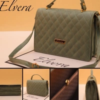 ELVERA Lady's Hand Bag - Having base of 4 inches and 2 Partition and one zip pocket inside makes it most useful sling bag
