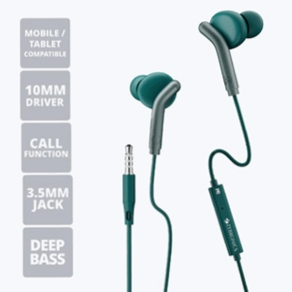 3.1 jack Wear Earphone - Yellow, free size