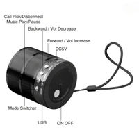 Mini Bluetooth speaker  - Black