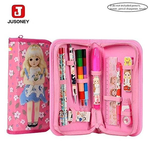 ladies high quality fancy pencil bag