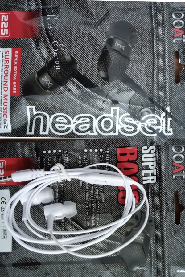 boAt Wired Earphone - white, freesize