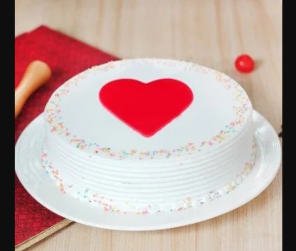 Vanilla Love (Fondant Heart)  - 1kg 
