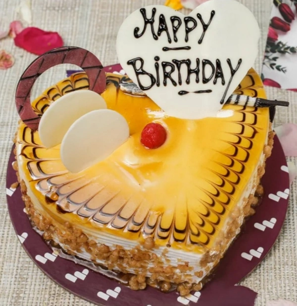 Lovey Dovey Butterscotch (Heart Shape)  - 1/2 kg