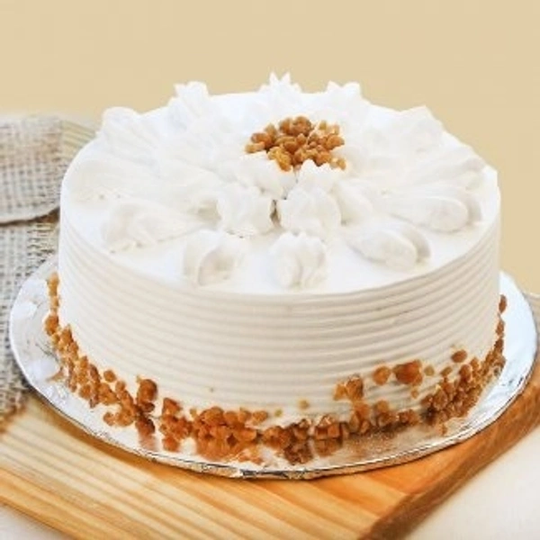 Creamy Butterscotch Cake  - 1/2 kg