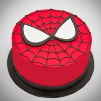 Animated Characters Face Cake  - 1kg