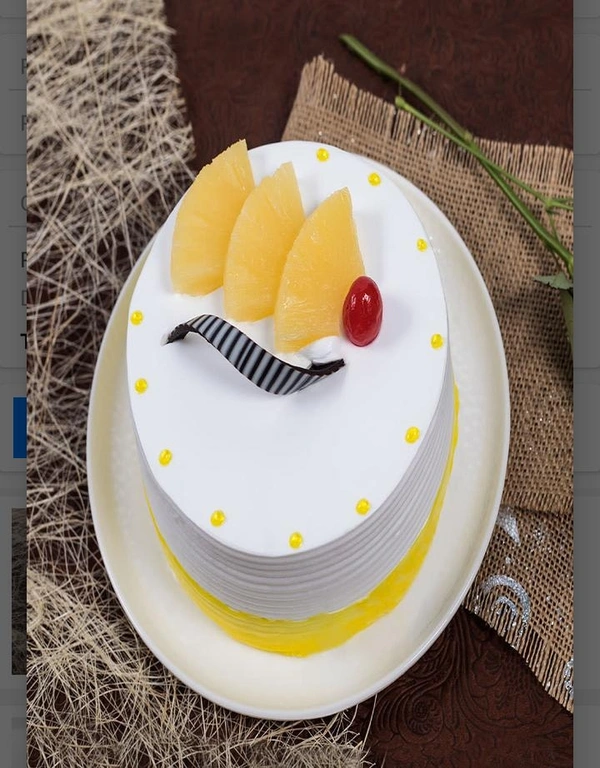 Sliced Pineapple Cake  - 1kg