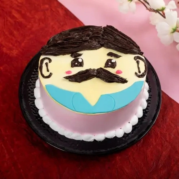 Fondant And Semi Fondant Cake  - 1kg