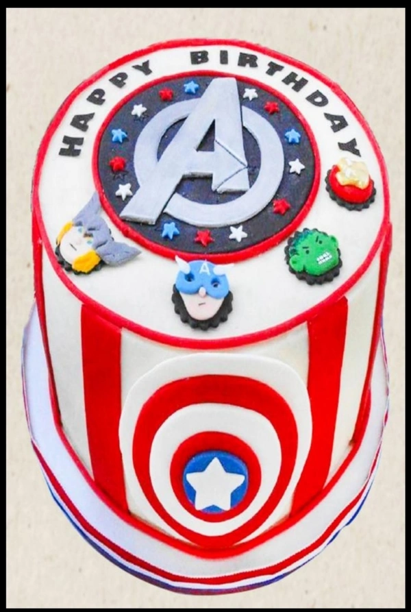 Fondant And Semi Fondant Cake  - 1kg
