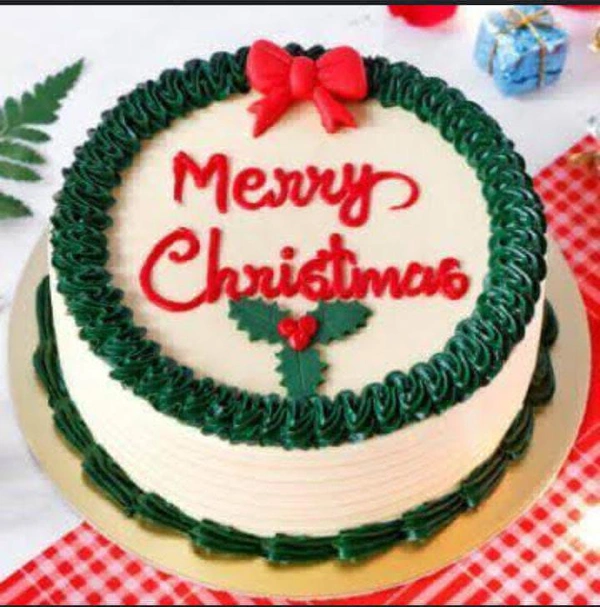Christmas Theme Cake  - 500gm