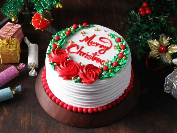 Christmas Theme Cake 3 - 500gm