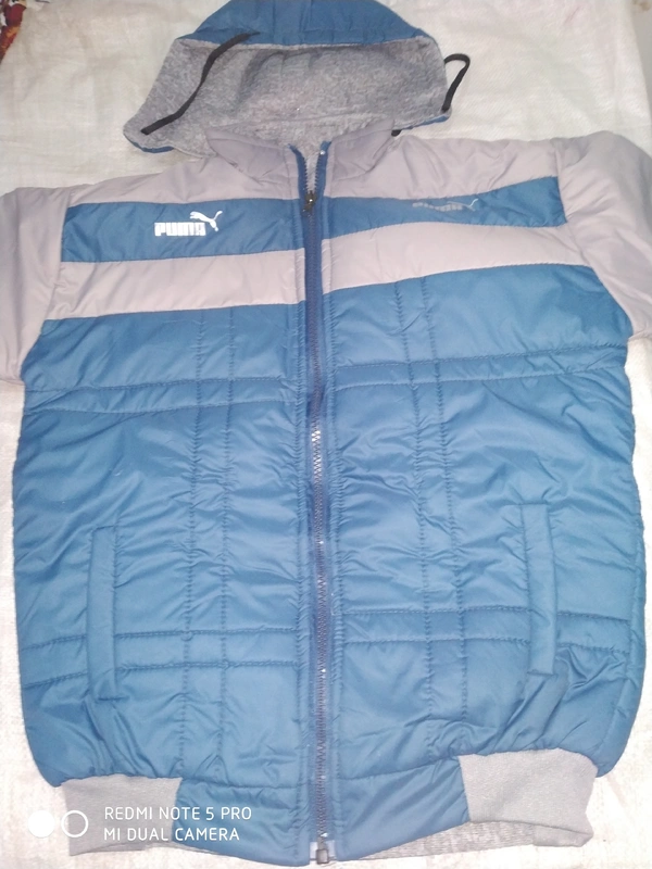 Puma Jacket 2in1 - light sky blue & Grey, 40