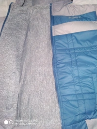 Puma Jacket 2in1 - light sky blue & Grey, 40