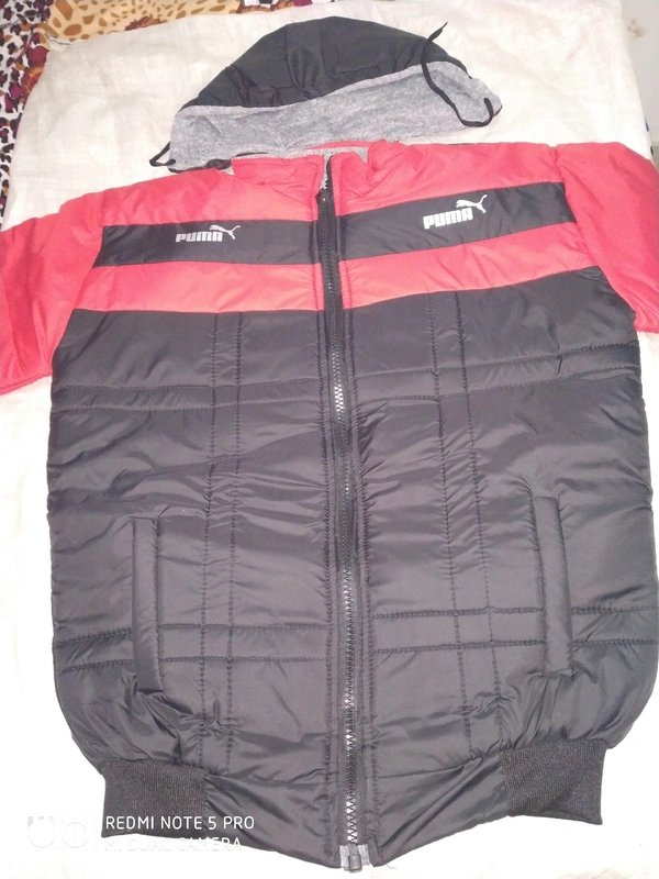 Puma Jacket 2in1 - black & red, 40