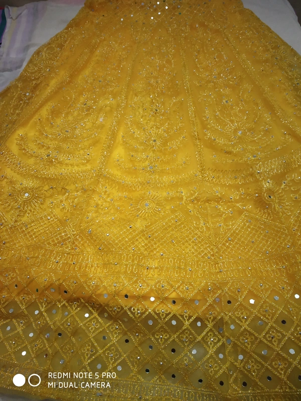 Crack Top Koti With Dupatta Set - Yellow, Free