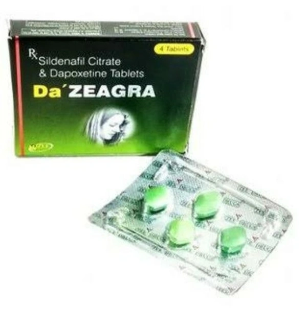 Da Zeagra . Only 18+ Boys - Exp Date 02/2025, 4 Tablets Only 18+ No Return