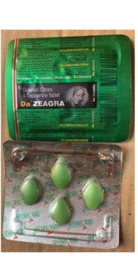 Da Zeagra . Only 18+ Boys - Exp Date 02/2025, 4 Tablets Only 18+ No Return