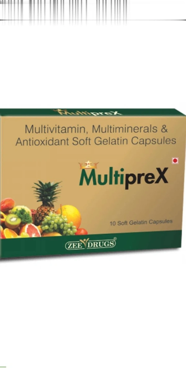 Multiprex Capsule - Exp Date 01/2025, 10 Capsule No Return