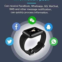 ID116 Plus Smart Watch for Men Women  - Logo