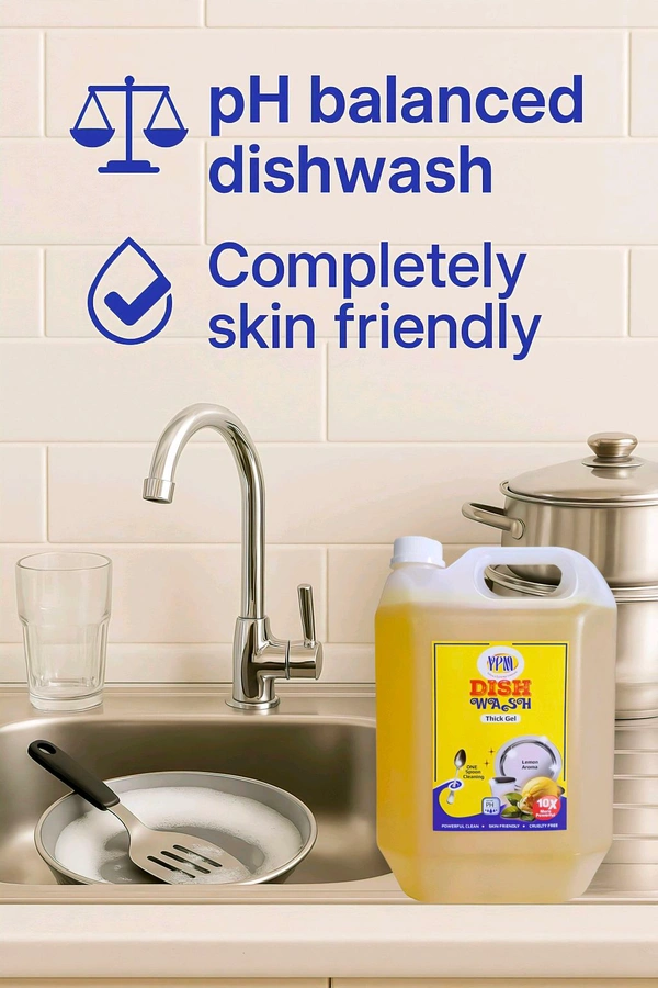 YPM Dishwash Gel 5L  - 