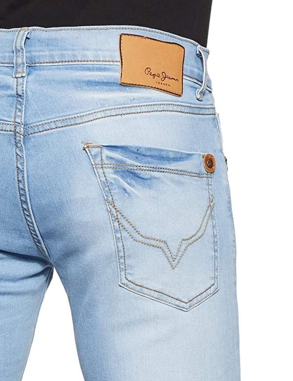 Pepe Light Blue Stratchable Jeans - 34