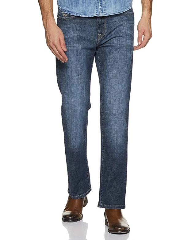 Pepe Navy. Blue Solid Jeans - 32