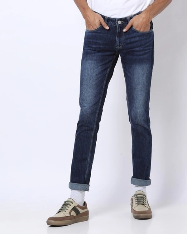 Spykar Skinny Blue Jeans - 36