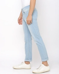Gas Blue Denim Fit Jeans - 34