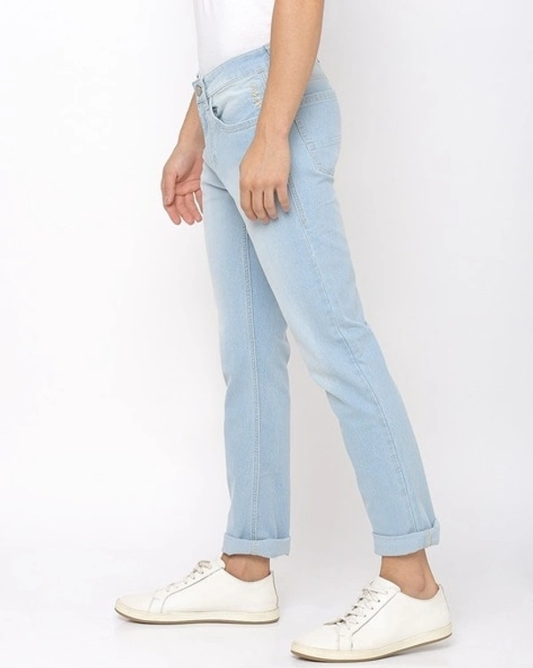 Gas Blue Denim Fit Jeans - 34