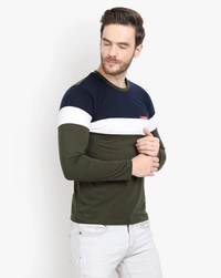 Crew Neck Full Sleeve Tshirt  - S