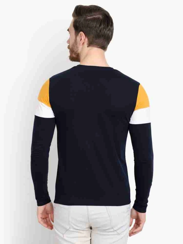 Full Sleeve Triple Color Full Sleeve Tshirt - XL