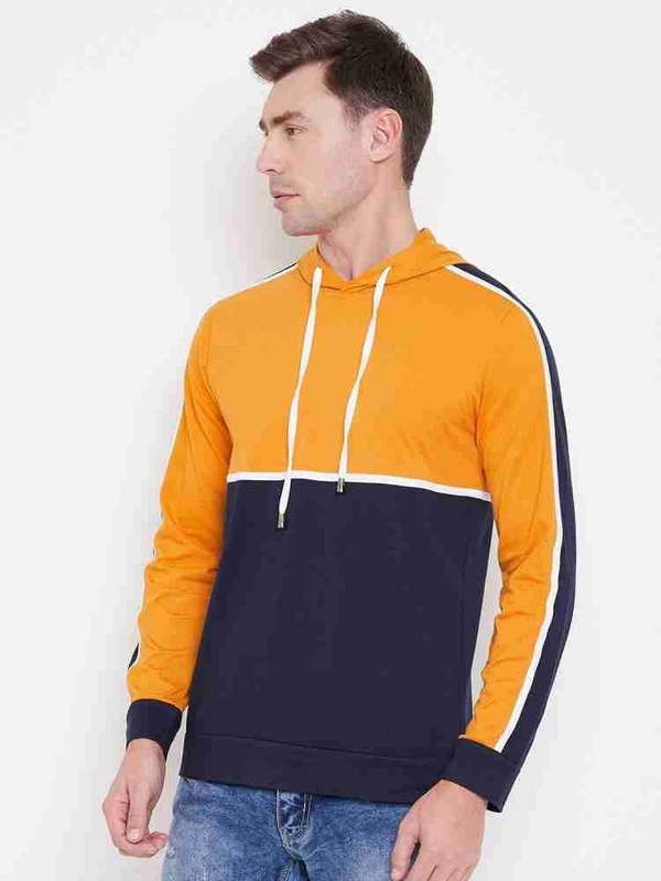 Double Color YB Mens Hoodie - M
