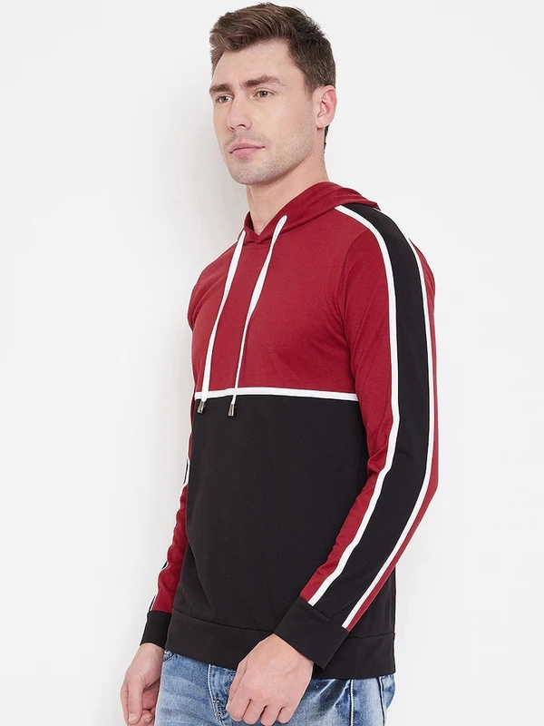 Double BM Mens Solid Hoodie - XL