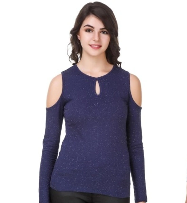Girls Blue Crop Top