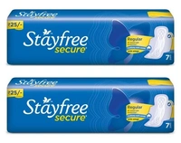 Stayfree Secure Regular- Mrp 37, Price 32/Packet[Pack Of 6pcs]