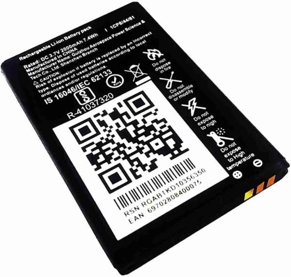 Jio LYF Battery - Black
