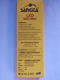 SANGITA Data Cable RGB Data Cable (Lightning data cable)